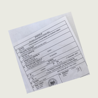 Picture of Apostille Application